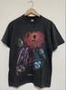 Unisex Shirt Cotton Oversize Large Size Berserk God Hand Shirt, Black Short Sleeve Cotton Unisex Tshirt Reprint KH6984