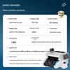 Deli Money Counter with Counterfeit Detection CN Plug (adapter Included)