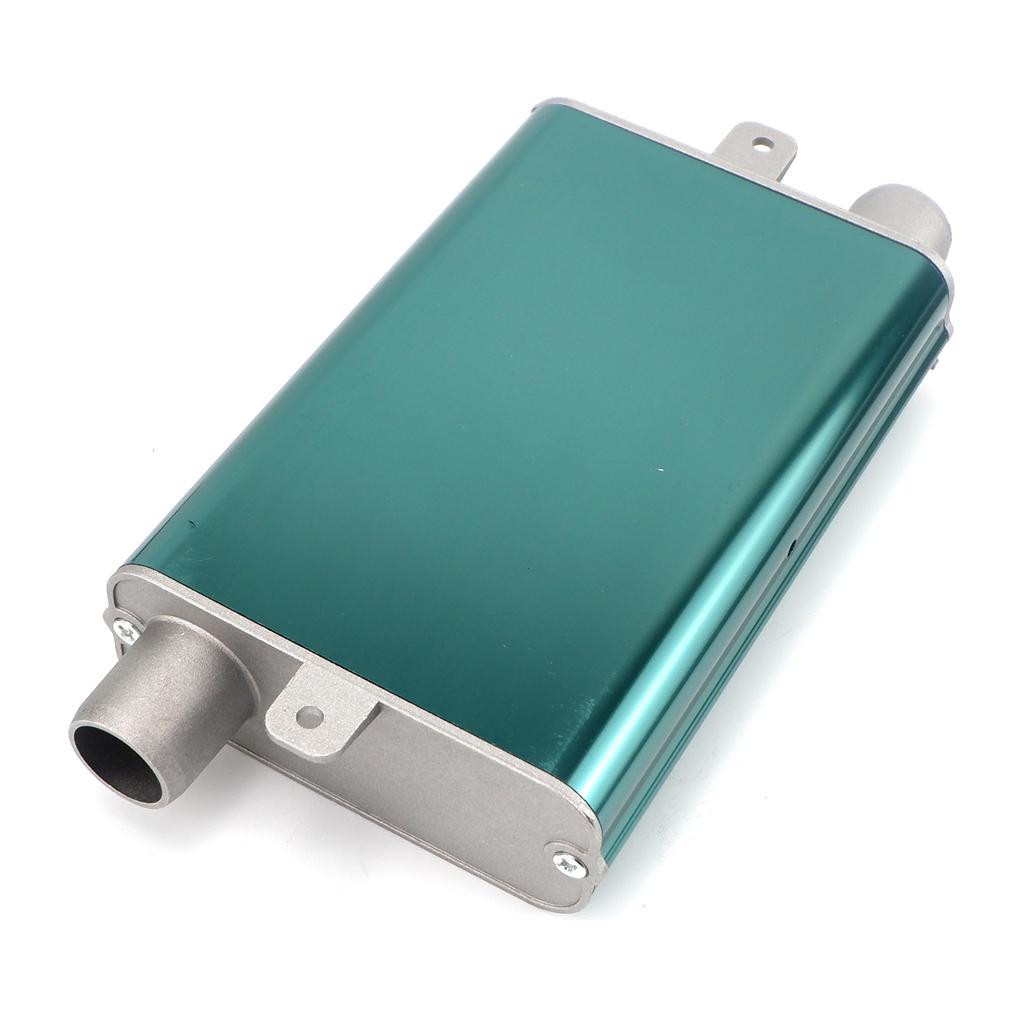 24mm Muffler Silencer S Curved Air Diesel Parking Heater Exhaust Pipe Aluminum Alloy Small Medium Large For Car Truck Camper VAN