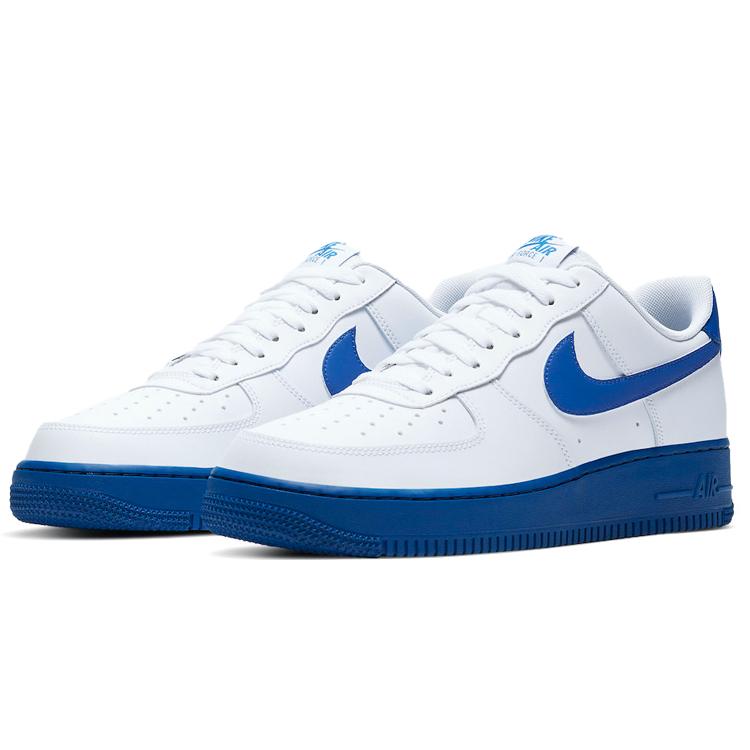 New Nike Air Force 1 Low 07 White Royal CK7663-103