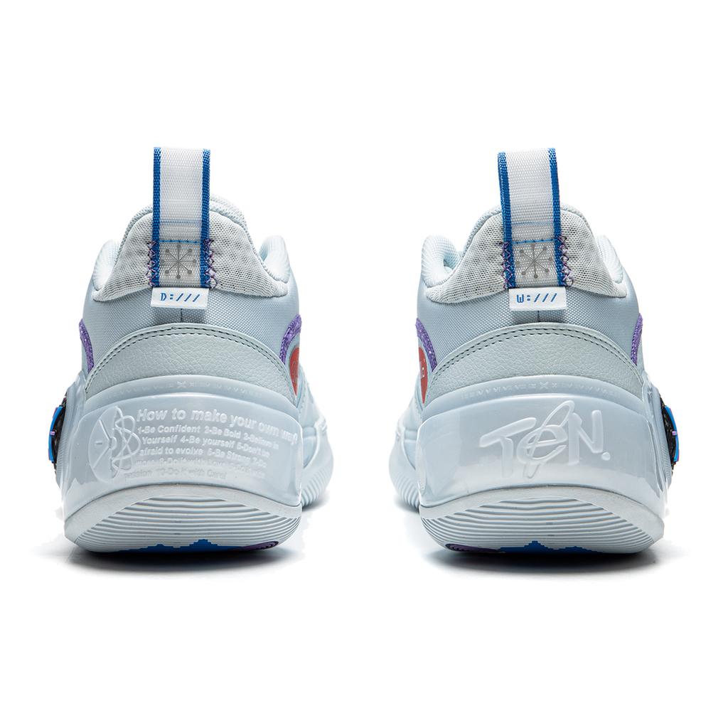 Li-Ning Way of Wade 10 Low Cold Ice Men Sneakers Blue ABAS083-16