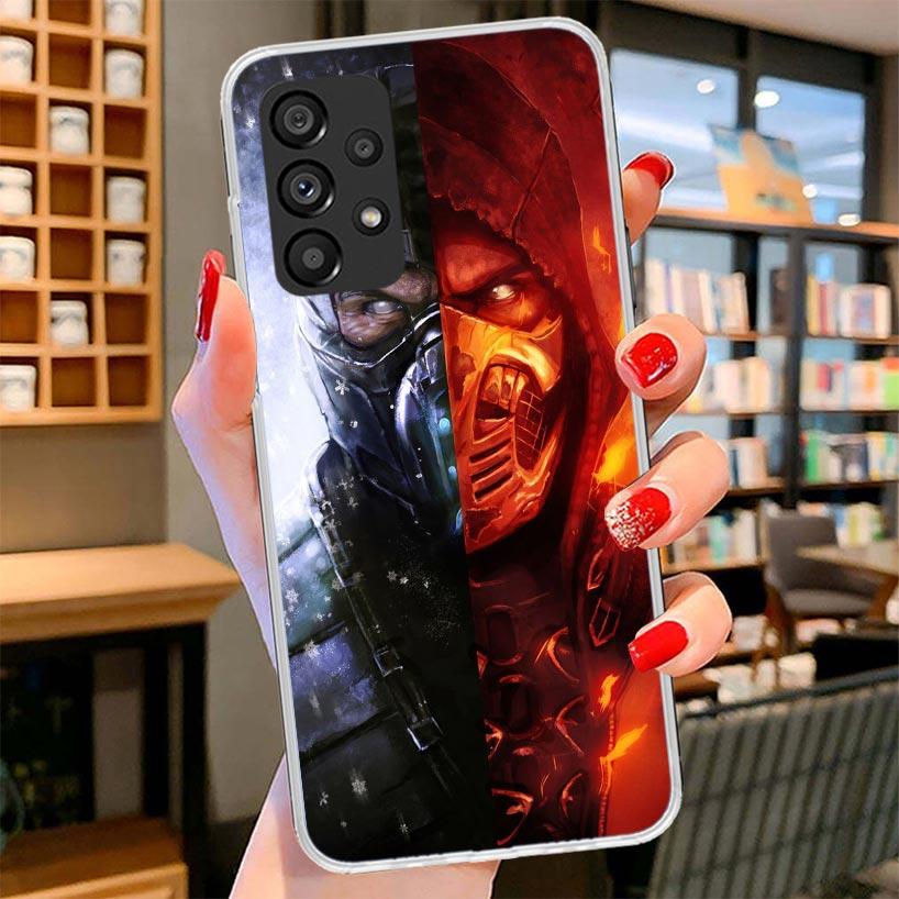 Mortal Kombat Phone Case For Samsung Galaxy A17 A37 A57 A16 A26 A36 A56 A15 A25 A35 A55 A14 A24 A34 A54 A13 A23 A33 A53 Galaxy A