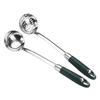 ZISIZ Large Deep Serving Ladles & Slotted Spoons