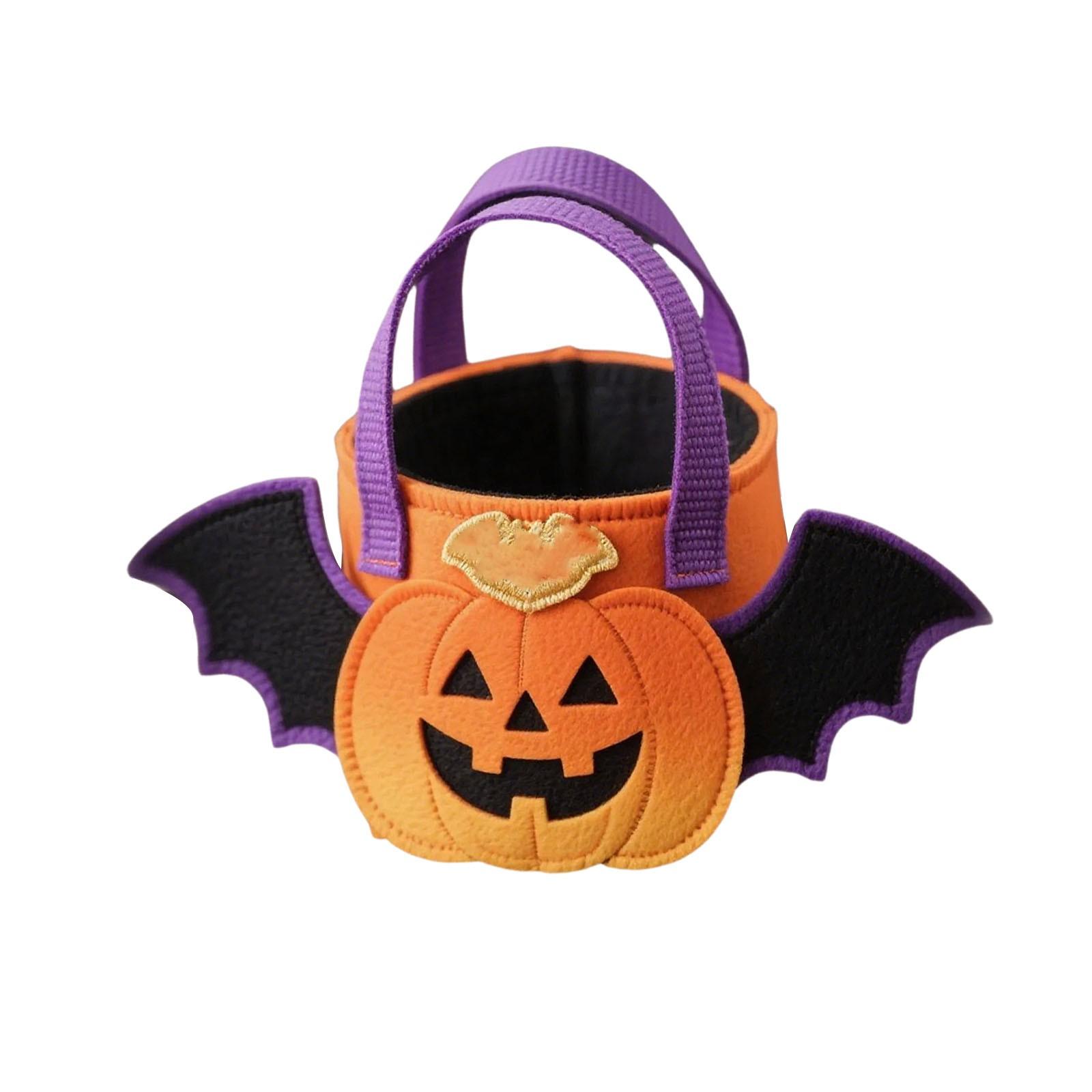 

Персонализированный мешочек для конфет на Хэллоуин, подходит для мальчиков и девочек, мешочек для конфет на Хэллоуин One Size