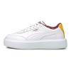 Puma Zapatillas Casual Oslo Maja de Caña Baja Zapatillas de Mujer Blanco Morado Amarillo 382518-02