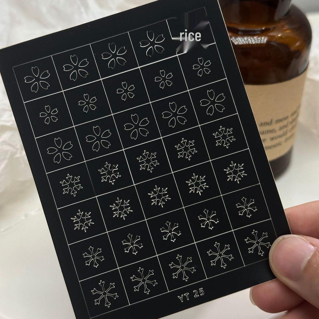 Nail Art Accessories: Adhesive Stickers, Star & Butterfly Designs, Glue Pads, Spray Paint, Small Decor Elements