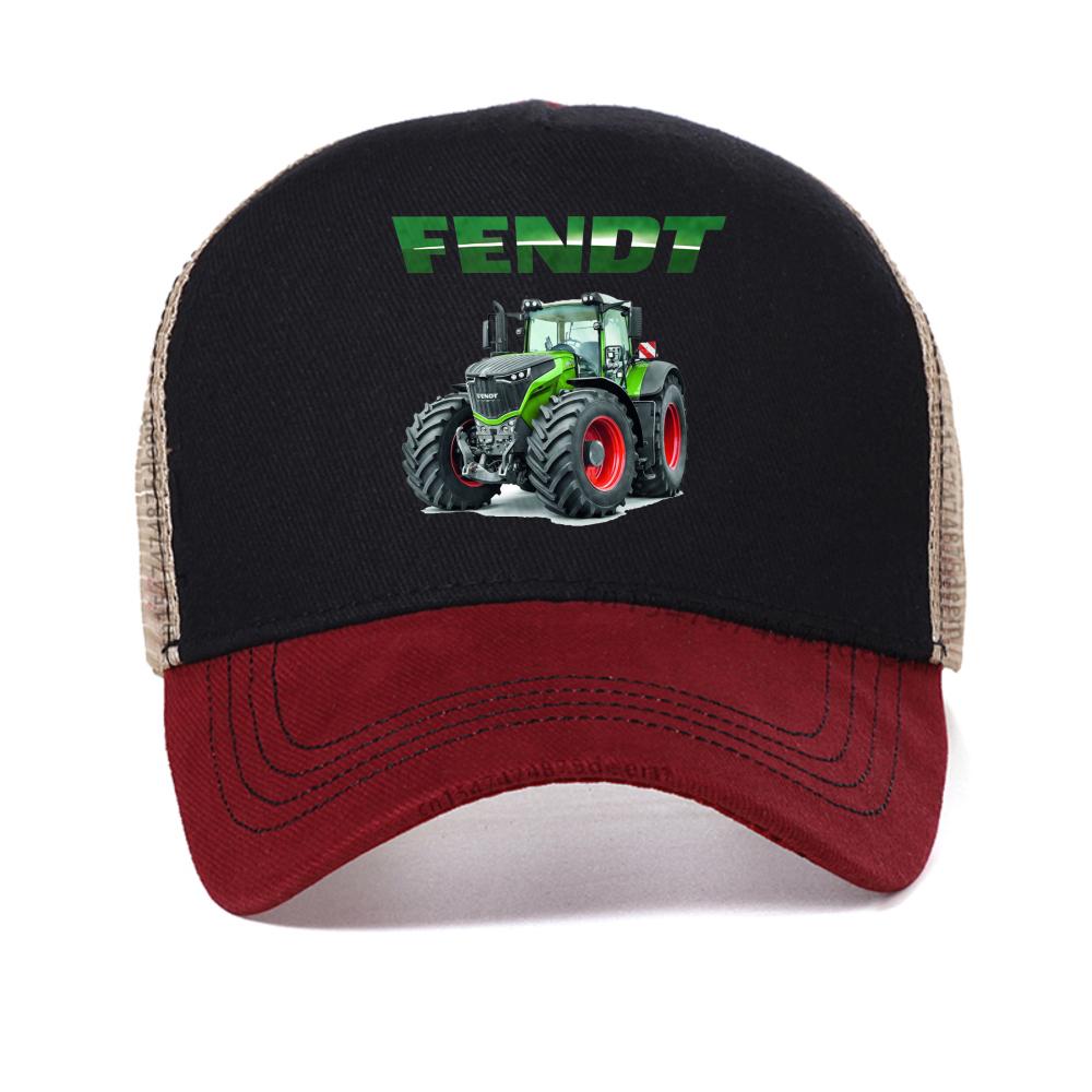 

fendt german tractors.1 baseball cap funny man anime Print caps fashionable creative unisex Breathable snapback hats mesh hat Adjustable красный