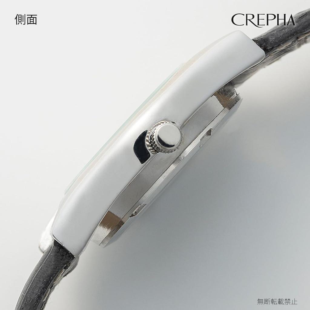 [Clefer] Analog Women's Watch Waterproof Leather Strap Black TE-AL008-WTS