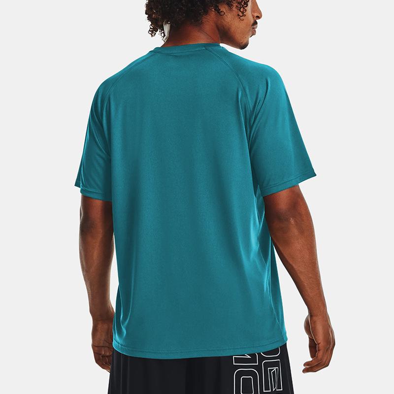 Men's Quick-Dry Round Neck T-Shirt: Breathable, Loose Fit for Spring/Summer Running, Fitness, and Casual Training.