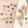 Nail Art Accessories Ins Summer Fairy Aurora Ice Transparent Butterfly Bag Three-dimensional Resin Nail Accessories