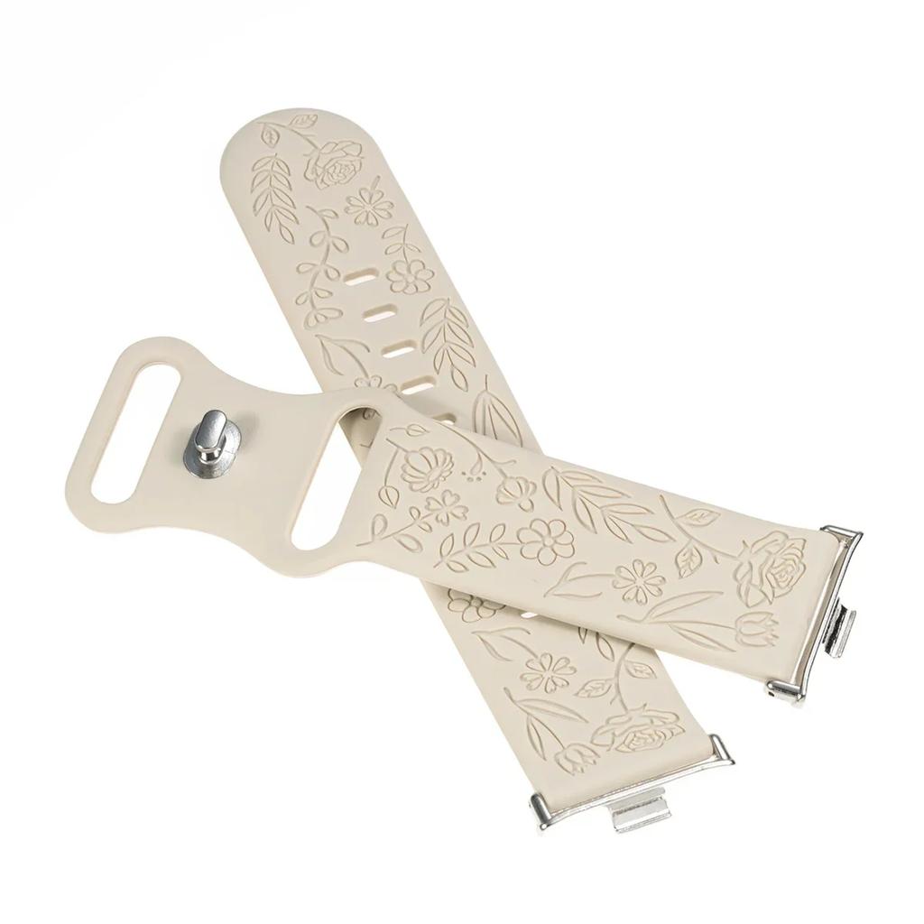 New Carving Strap for Redmi Watch 4 Magnetic Silicone Band for Xiaomi Mi Band 8 Pro 9 Pro Smartwatch Bracelet Accessories Correa