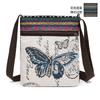 Kleine Tasche Damen Umhängetasche Canvas-Tasche Gewebte süße vielseitige Umhängetasche Handytasche Miao kleine Umhängetasche