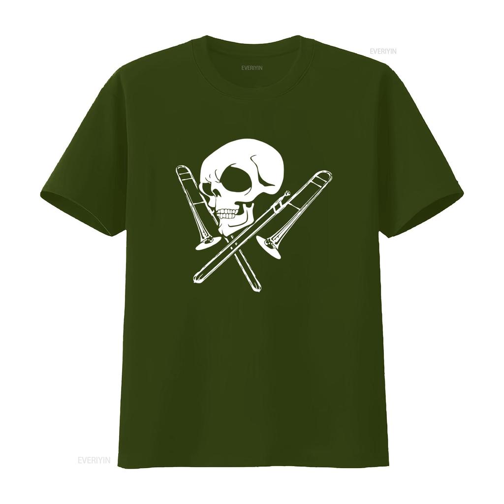Skull And Trombone Print T Shirt for Vintage Washed Streetwear Top For Everyday Wear Stylish Breathable Versatile Unisex