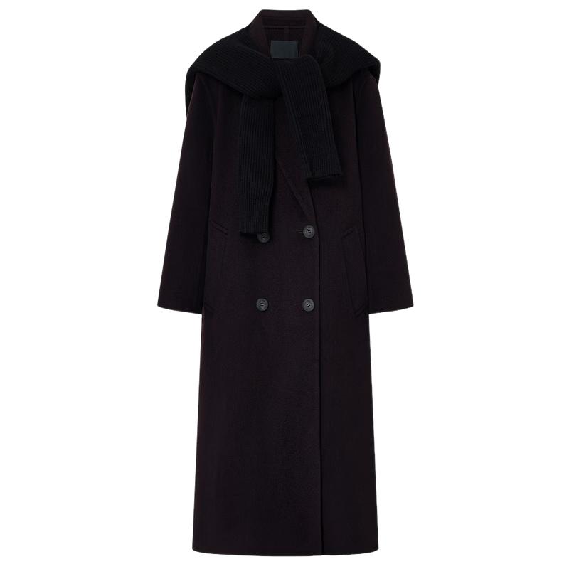 MO&Co. Women's British Style Wool Lapel Coat