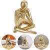 Statue Ornaments Home Decor Decoration Abstract Figure Living Room Resin Table Figurines Woman Book