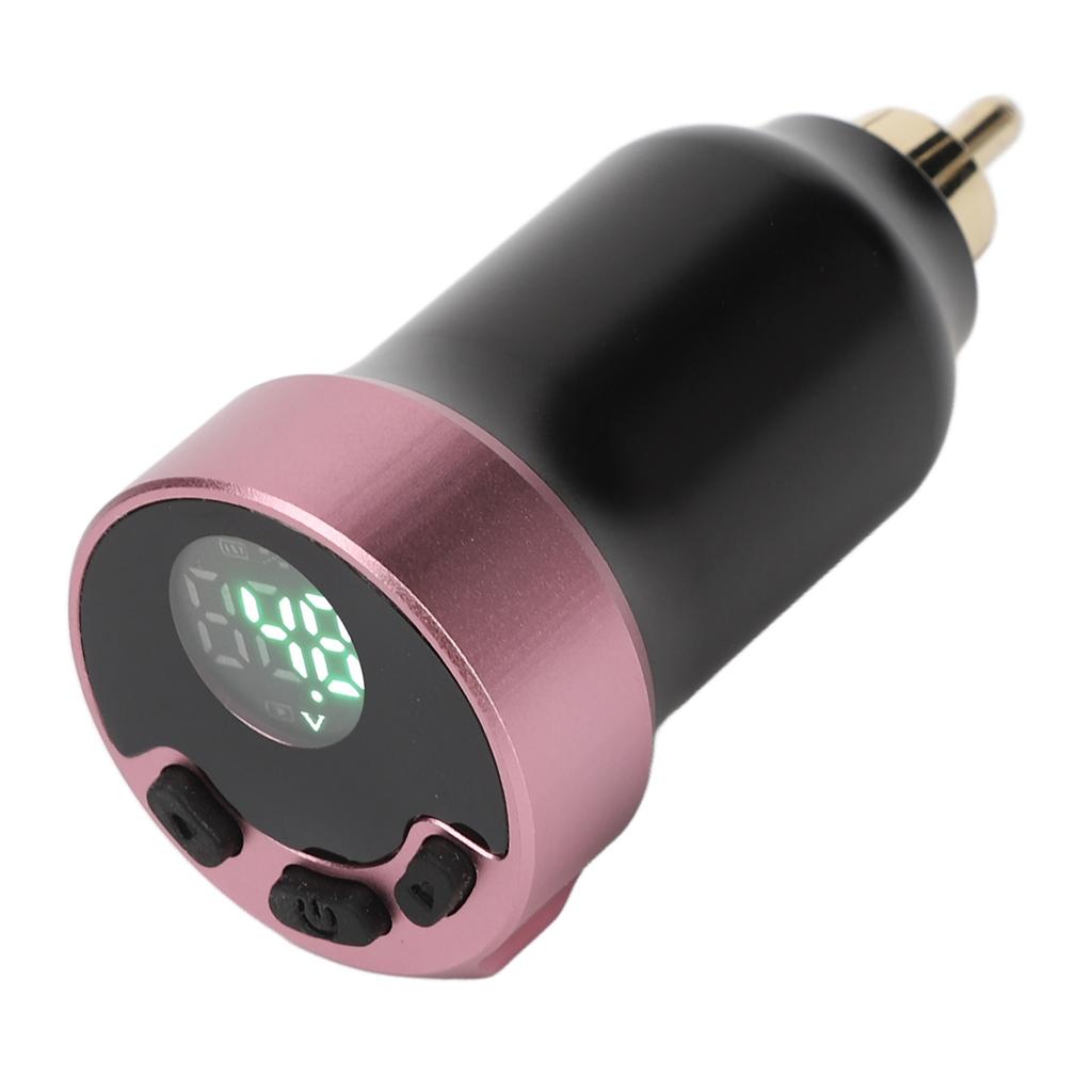 Kabellose Tattoo-Stromversorgung LCD Digitalanzeige 4-12V 1600mAh Tattoo-Stift-Akku