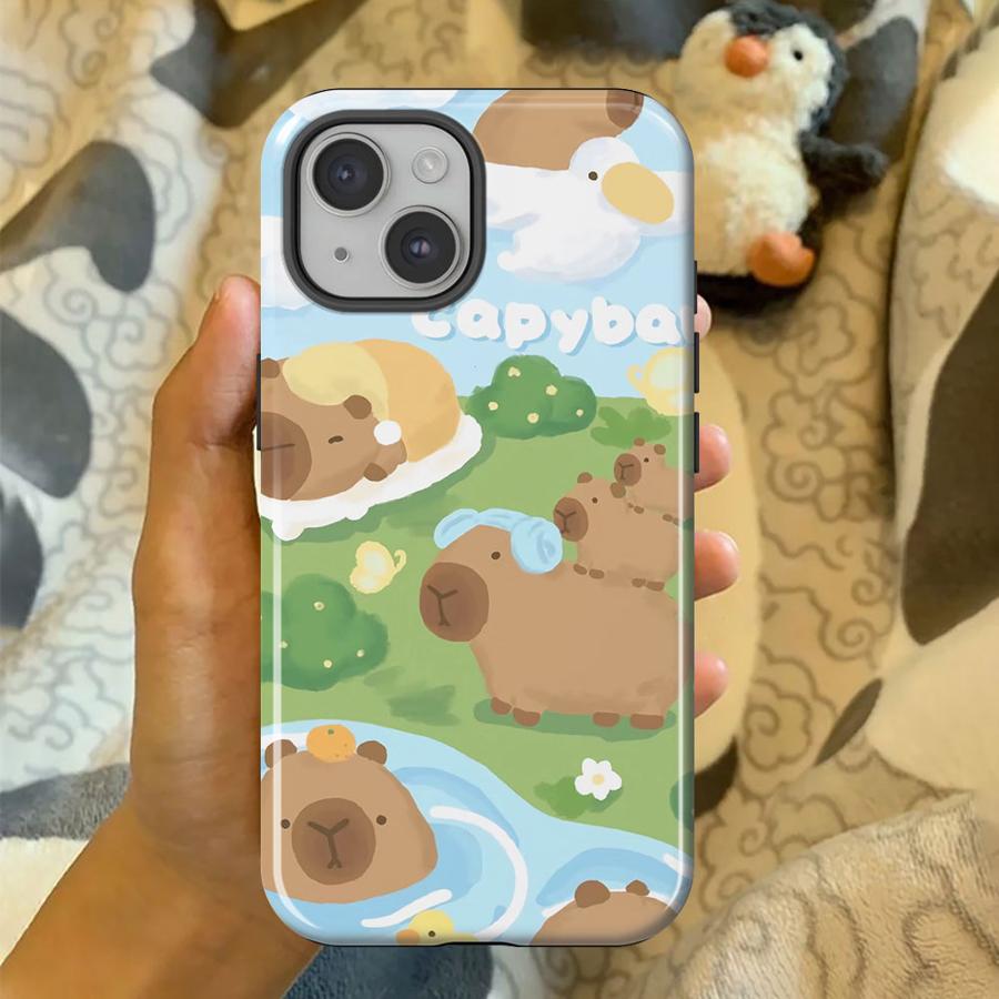 

Soft Cover Capa Phone Case for Xiaomi Redmi Note 14 4G 14 Pro Plus 5G Capybara Cute Cool Redmi Note 14 Pro+ 5G (Global)