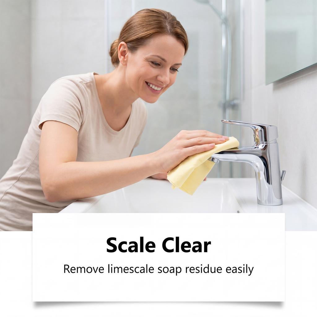 Faucet and Cleaner Spray, All-Purpose Bathroom Cleaner, Soap and Hard Stains, 16 oz