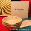 Oil-Absorbing, Heat-Resistant Air Fryer Silicone Paper Plates