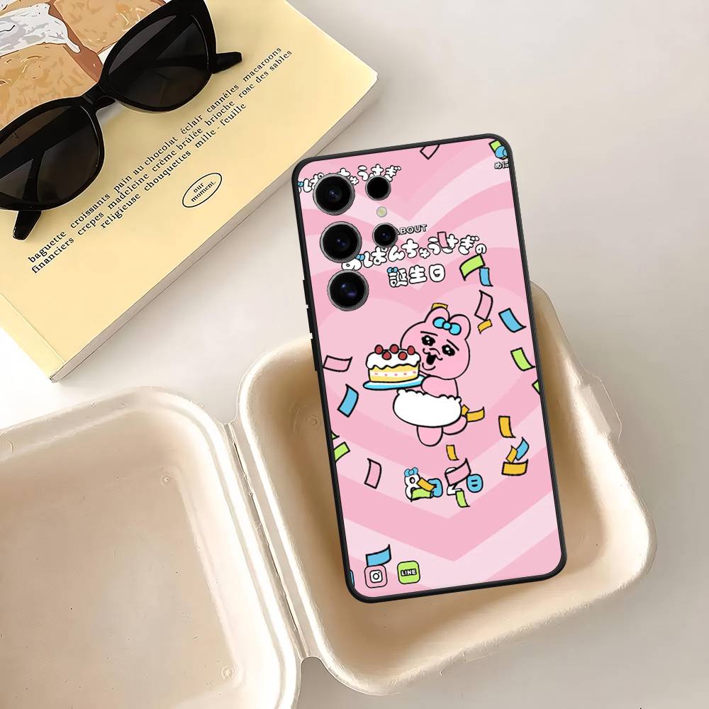 C-Cartoon S-SpongeBobs-es Prank Case For Samsung Galaxy Case S25 S23 S22 S21 S30 S20 S10 Ultra Plus FE TPU Soft Cover