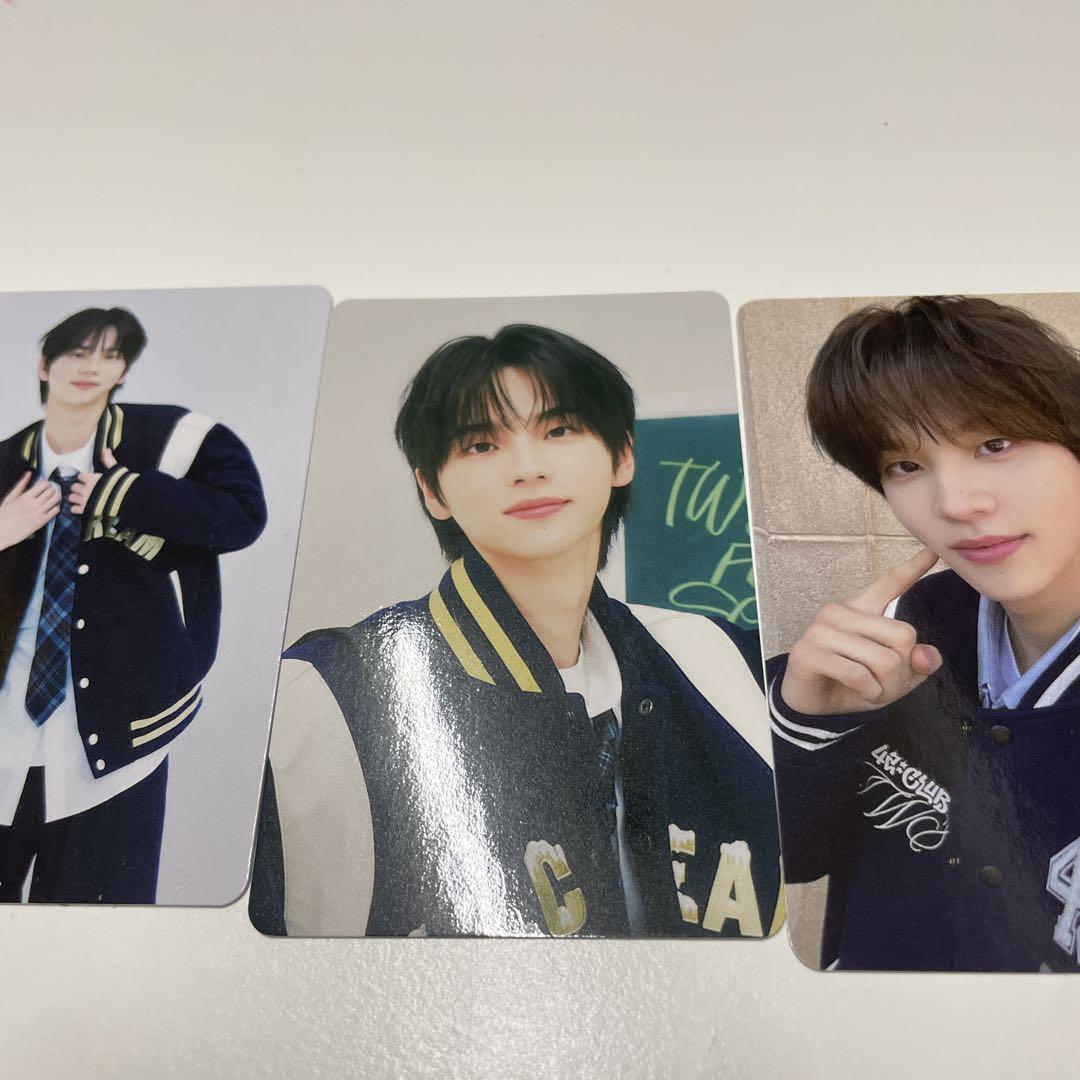 

[USED] TWS SHINYU fc bonus trading card set of 3