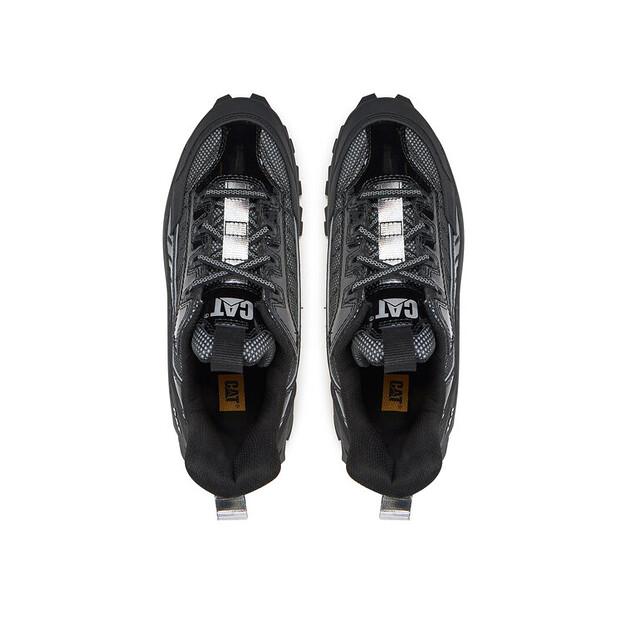 Мужские кроссовки CATerpillar Intruder max lace chrometallic p726284 чёрные