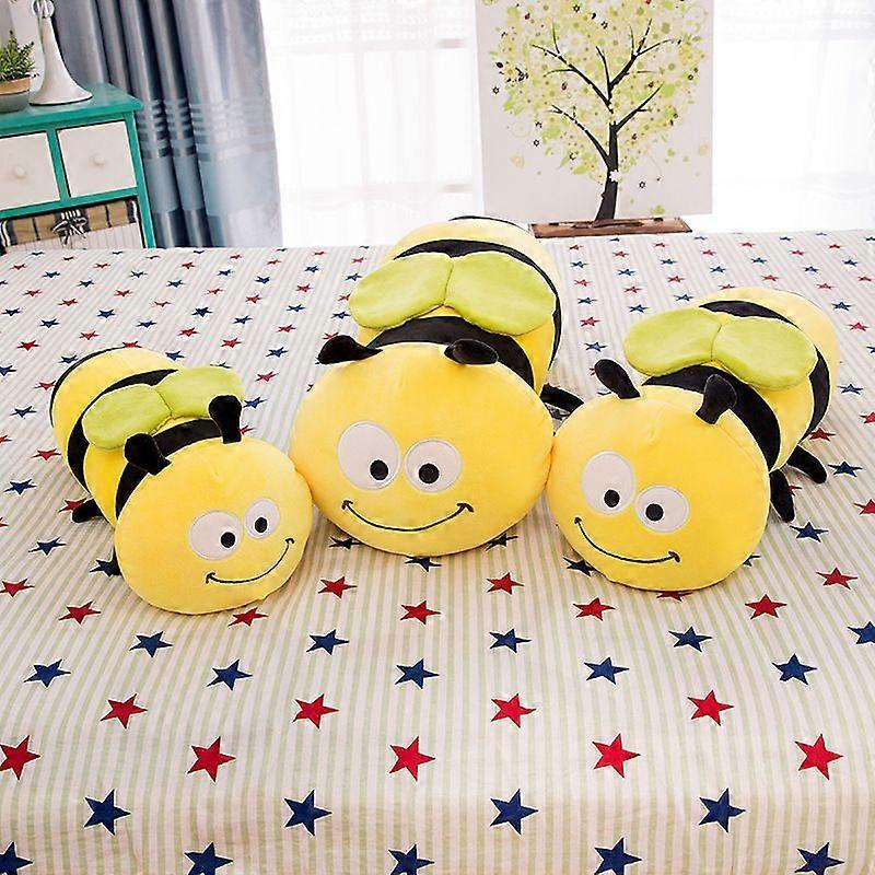 45cm Bee Plush Toy, Soft Yellow Bumblebee Pillow Plush Doll, Internet Celebrity Soft Plush Toy, Gift for Kids