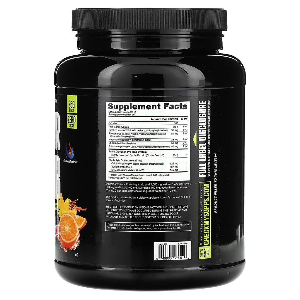 Super Carb, Orange Mango, 841G(1.9Lb)