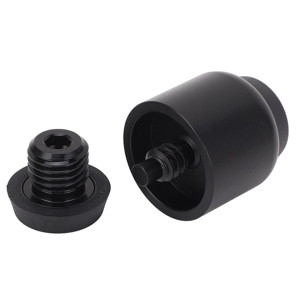 1,1 Zoll Pool Queue Verlängerung mit Stoßstange Aluminiummaterial Billardstock Griffverlängerung