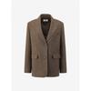 Cc Collect Wool Alpaca Blend Single Jacket C261msf102