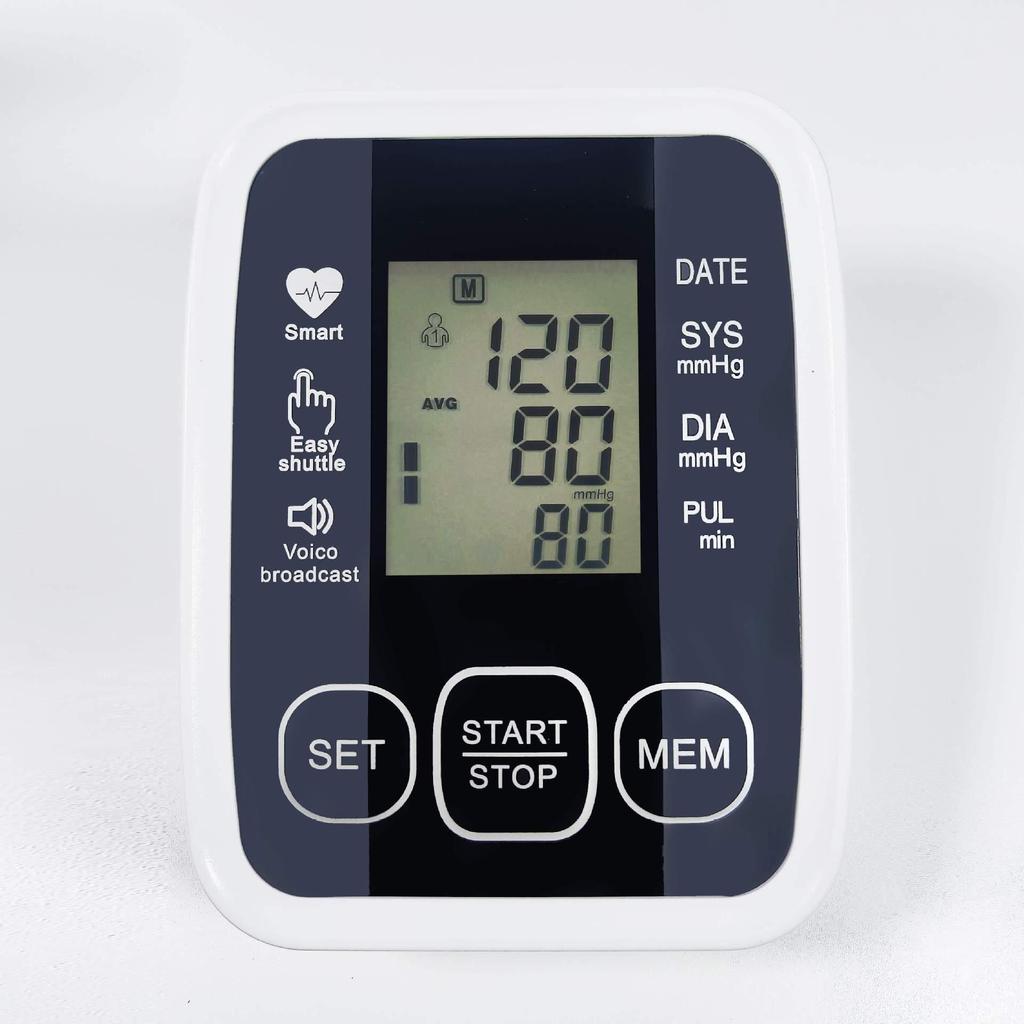 Medical-Grade Automatic Upper Arm Blood Pressure Monitor