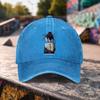 pc Tattoo Kimono Print Duckbill Cap  Unisex Washed Baseball Hat Suitable for Outdoor Sports Casual Wear Machine Washable Li