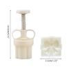 Mung Bean Cake Mold Moon Cake Mould Cookie Stamps Bows Pattern Snowskin Mooncake