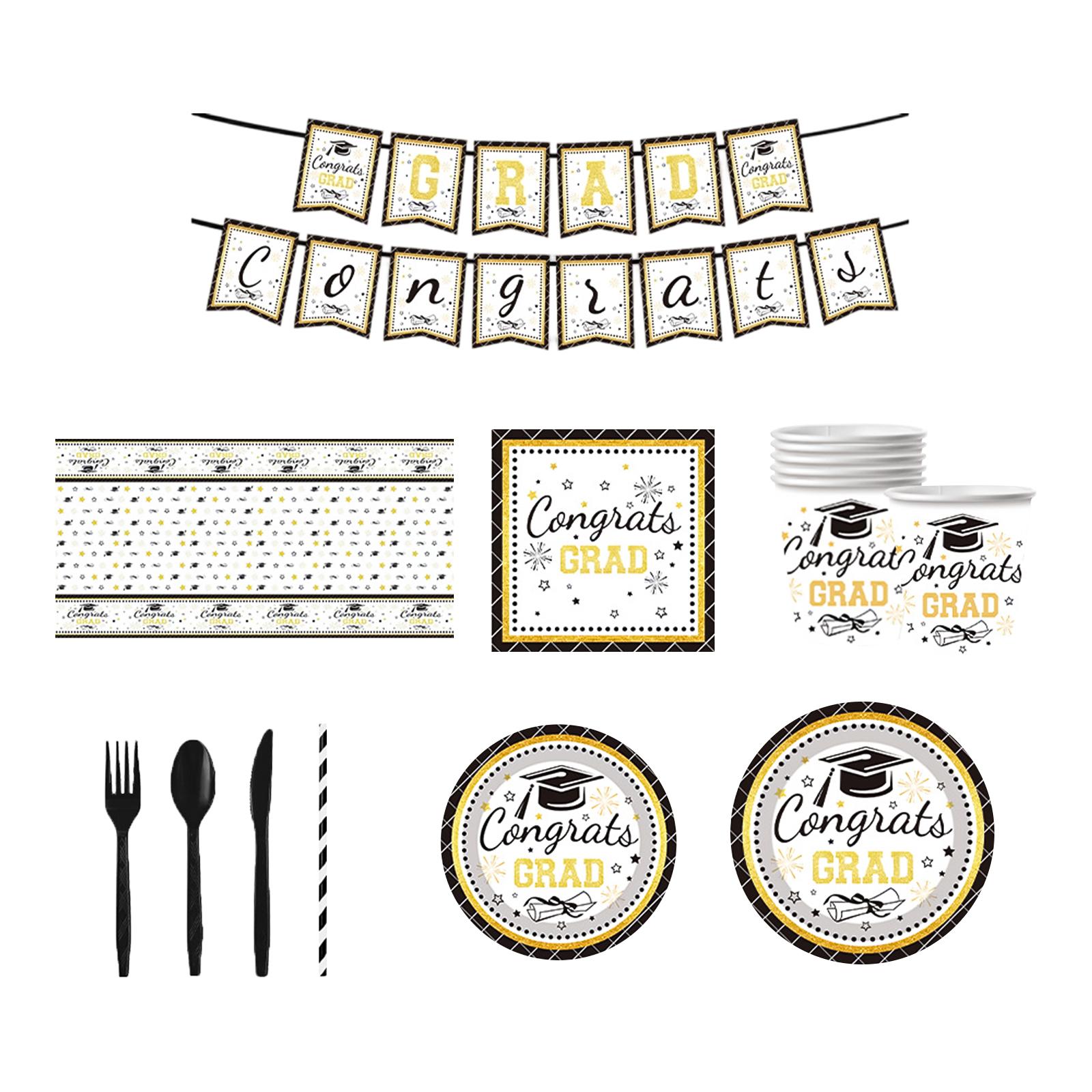 Graduation Party Decorations — Banners, Cake Toppers, And Scene Decor