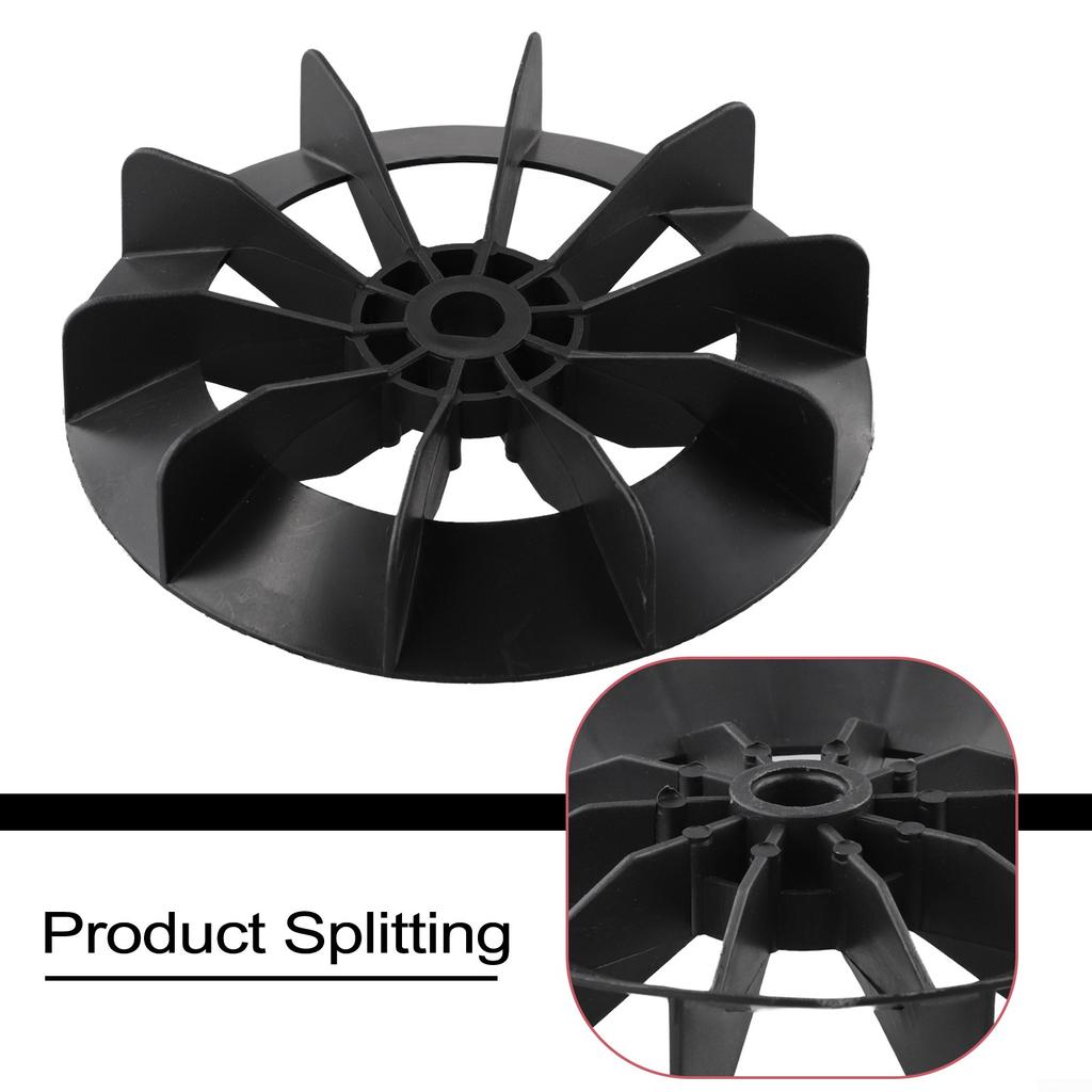 Quick and Easy Replacement Air Compressor Fan Blade White or Black Options