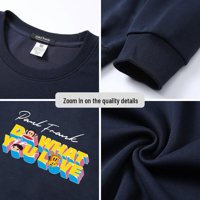 Paul Frank Men's Round Neck Loose Fit Sweatshirt