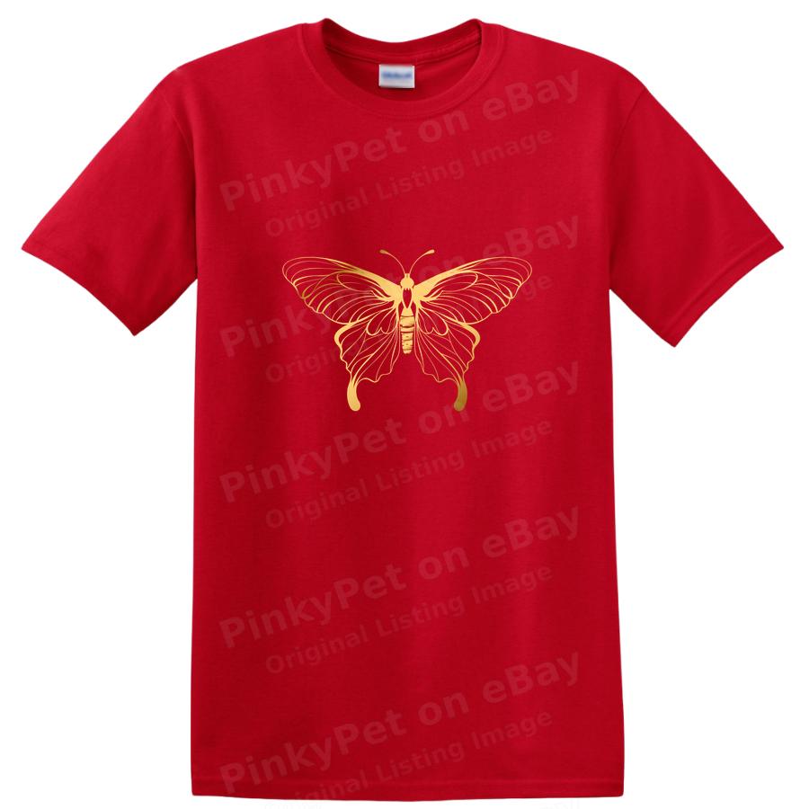 Butterfly Graphic T Shirt for Nature Lovers Cute Insect Tee Women’s Fashion
