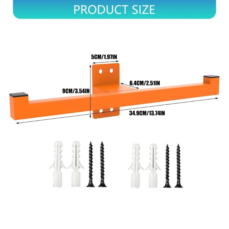 Trimmer Storage Rack for Lawn Care Tool Wall Mounted Trimmer Holder Rack For Organizing Garage Workshop And Yard Tool