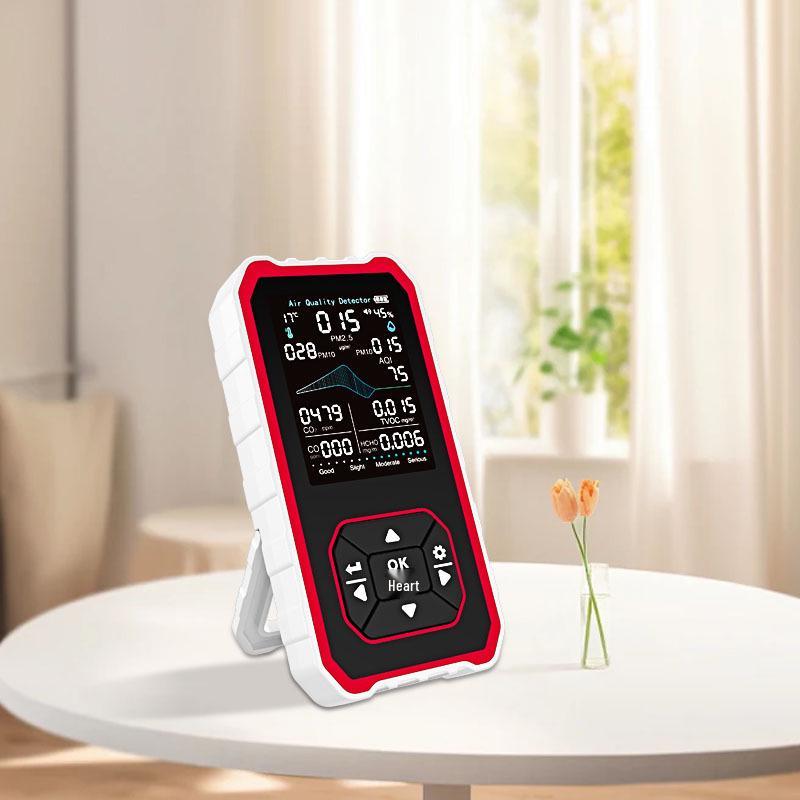 Smart Air Quality Detector: Formaldehyde, CO2, and TVOC Sensor