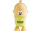 Trash Can Garbage Container Cute Waste Bin Standing Wastebasket with Flip Lid for Kitchen Study Room