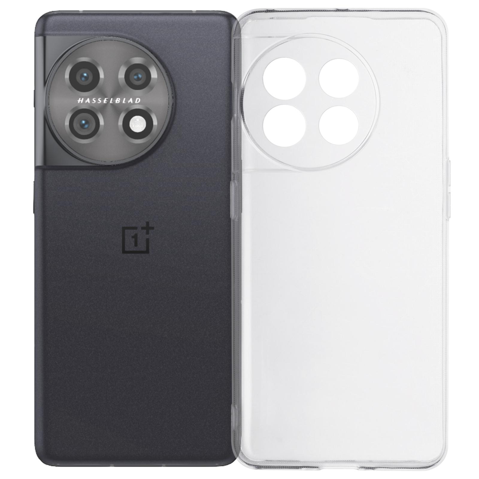 

Для OnePlus 11 5G Чехол Прозрачный ТПУ чехол для телефона 2.0 мм без водяных знаков A