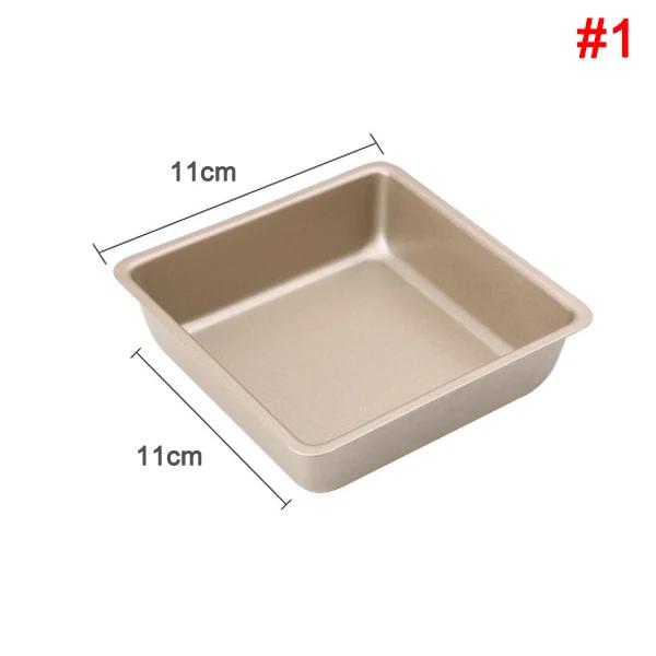 Thickened Baking Pan Non-Stick Square Cake Baking Pan Carbon Steel Tray Pie Pizza Bread Cake Mold Bakeware Tools