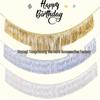 Party Glitter Silk Curtain Decoration for Wedding, Birthday, Chinese New Year - Gold/Silver