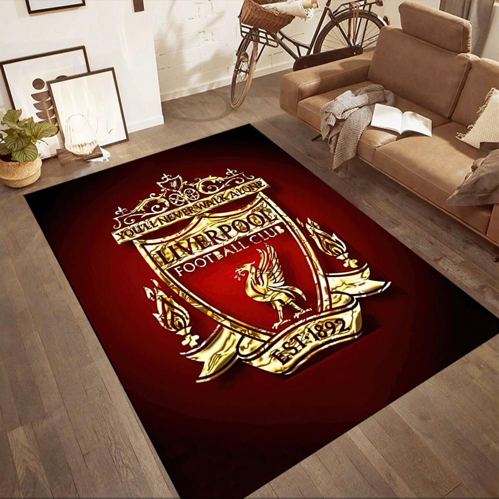 Liverpool Football Club Teppichdesign Für Eingangsbereich Küche Balkon Dekorieren Zimmer Rutschfester Teppich Dekorieren Büros