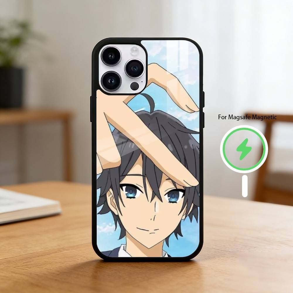 A-Anime H-Horimiya Phone Case For iPhone 17/16/15/14/13/12/Plus/Pro/Max for Magnetic Wireless Charging