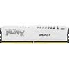 Mémoire DDR5 - KINGSTON - FURY Beast White EXPO - 32 Go (2 x 16 Go) - 6000 Mhz - CL30