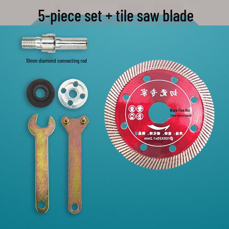 Hand Drill-to-Grinder Conversion Kit: Cutting, Polishing & Grinding Accessory Set