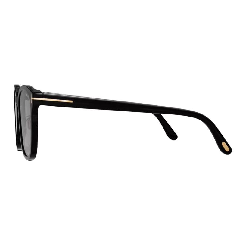 TF Mirror Leg Mark Alloy Plate Metal Square Sunglasses Unisex sunglasses Multicolor FT1130-K