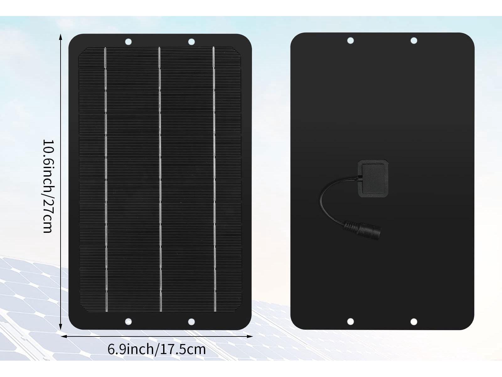 

10 Вт 12 В Солнечный Двойной Вентилятор Вытяжной Вентилятор для Домашних Животных с Защитной Сеткой - Портативный Электрический Вентилятор