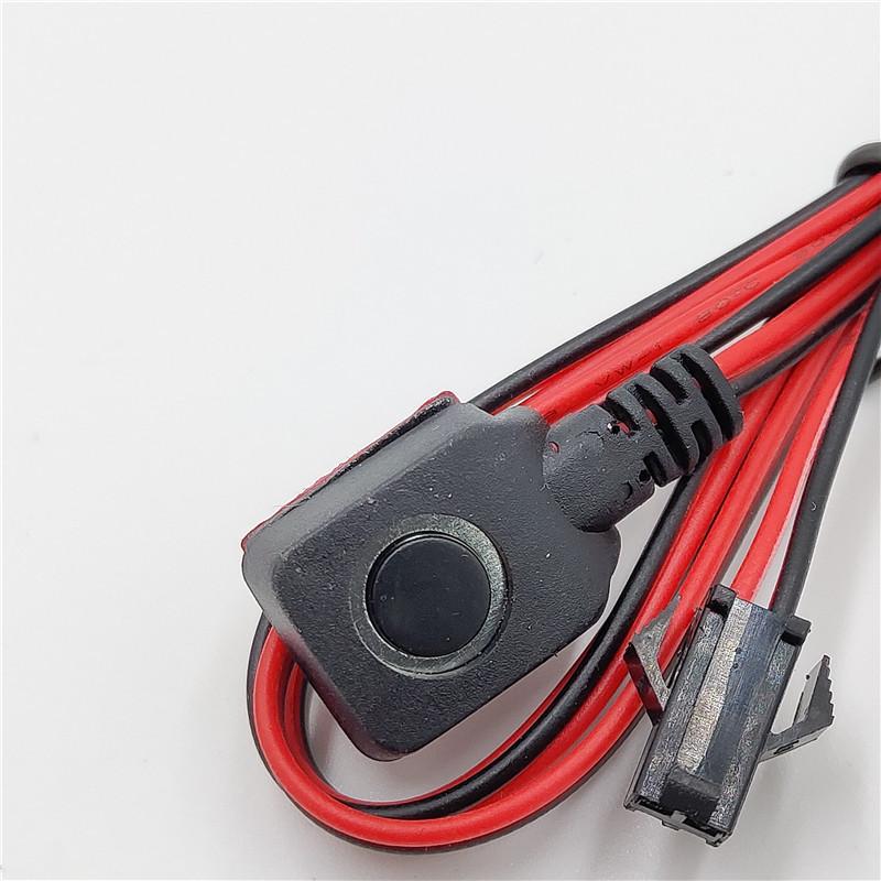 2Pcs Automotive Security Alarm Switch Button Plastic Emergency Panic Push Switch For Car Safety System